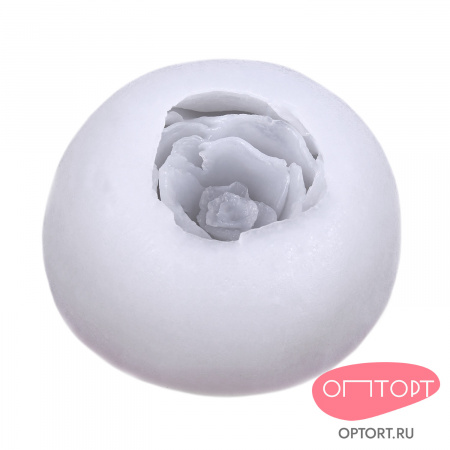 Силиконовый молд 3D «Роза-D»